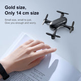 S88 Drone No Camera WiFi Collapsible RC Quadcopter Helicopter Toy-Black-1 Battery