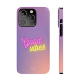 Good Vibes Theme Slim Case for iPhone